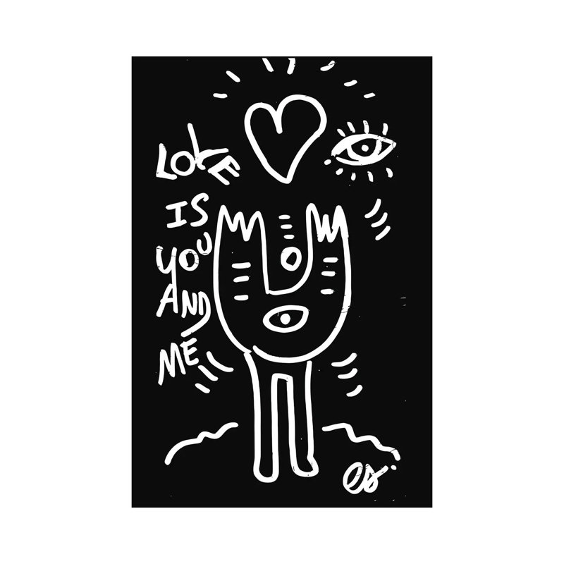 Love Is You And Me by Emmanuel Signorino - Wrapped Canvas Print, 66.04 cm H x 45.72 cm W