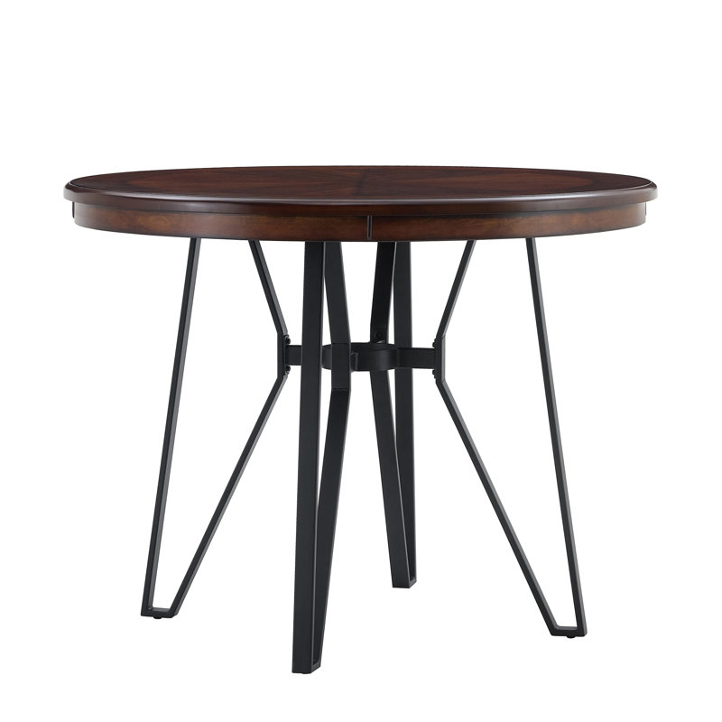 Round Bar Table (Brown), Brown
