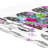 Pistils Metal Bouquet Acrylic Square Decorative Tray-121429442