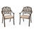 Lular 6 - Person Metal Patio Dining Set with Oval Table-16543722