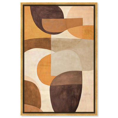 Filipa Canvas Midcentury Abstract Wall Art by Art Remedy