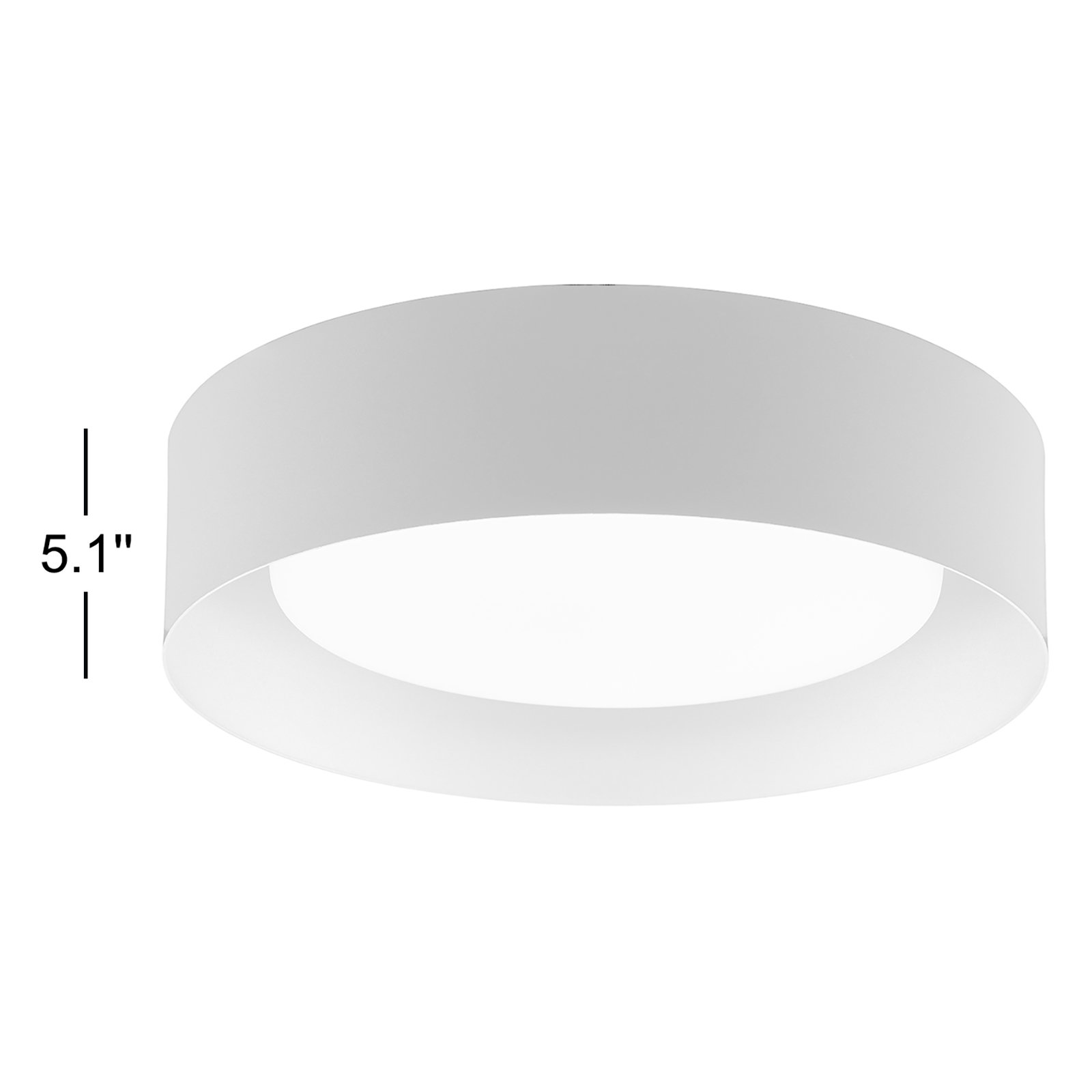Savita 15.7" Flush Mount, Silver