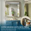 Miroir de salle de bain mural Llesenia-184043375-179273159-179273157