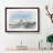 New York Skyline with the Twin Towers in Abstract - Picture Frame Graphic Art Print-55724944-55724943