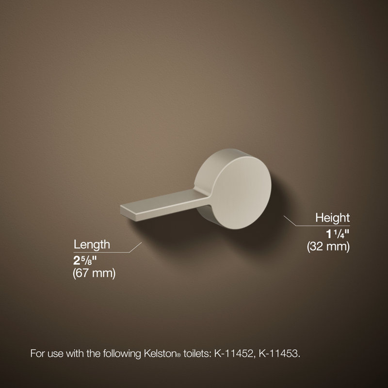 Kelston® Left-Hand Trip Lever, Vibrant Brushed Nickel