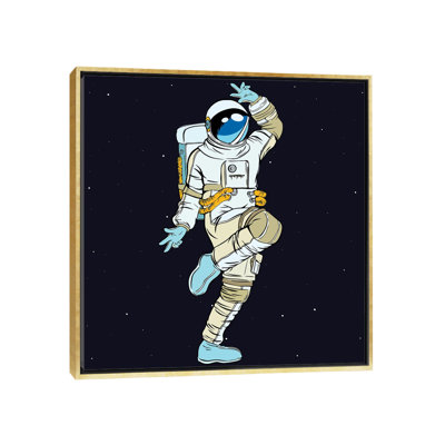 «Dancing Astronaut» par - Toile tendue