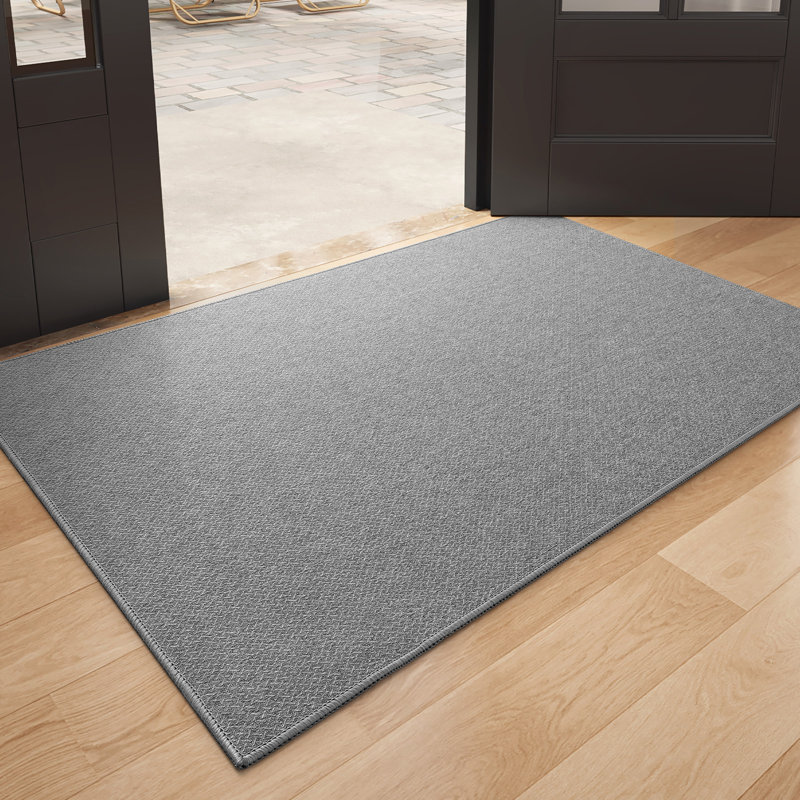 Paillasson Kokoro, Gris clair, L 36 po x L 52 po