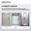 Base de douche DreamLine SlimLine 32 po x l 32 po x H 2 3/4 po-33396489