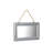 Hashveer Metal Flat Wall Mirror