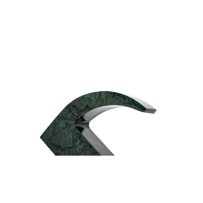 Calon Marble Decoractive Bookend, Green