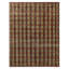 Rug & Kilim's Homage Geometric Beige Brown And Red Wool Custom Rug-1584641678