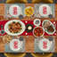 Napperons pour table de salle à manger, ensemble de 4 napperons en bambou, napperons résistants aux taches et à la chaleur, napperons durables et robustes pour table de cuisine