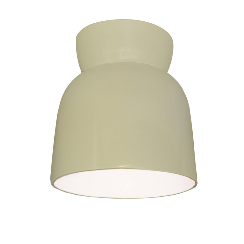 Logan Radiance - Hourglass Flush-Mount, Vanilla Gloss, LED (Integrated)
