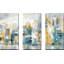 City Views I - Ensemble de 3 reproductions d'art sur toile tendue-1837371613
