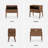 Josse 21.7'' W Solid Wood Nightstand