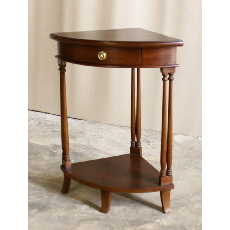 Estanislao Solid Wood End Table