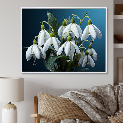 " Winter Snowdrop Flower Photography III "