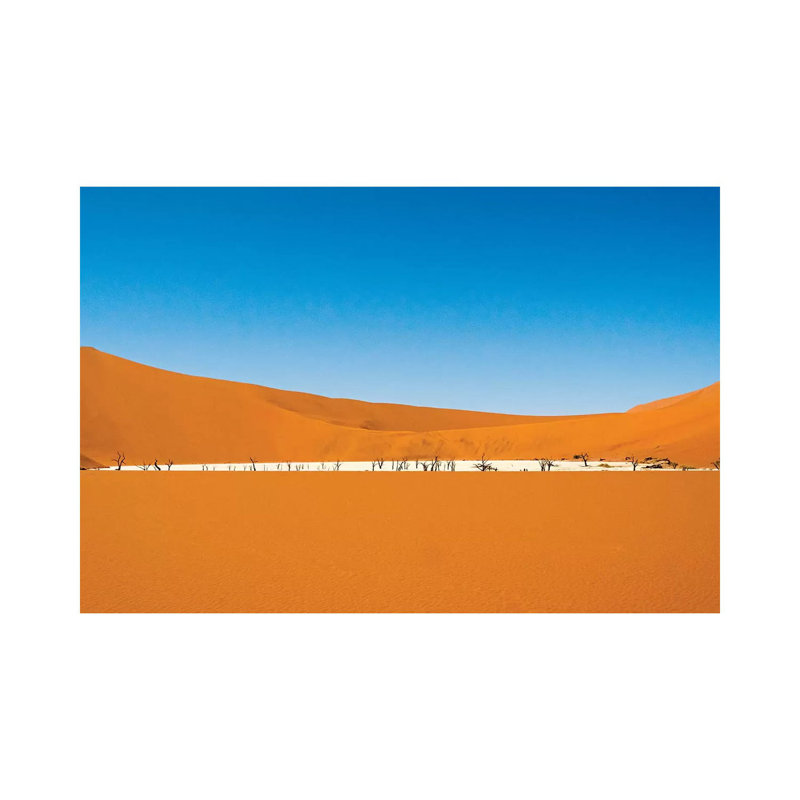 Dead Acacia Trees In Deadvlei, Sossusvlei, Namib-Naukluft National Park, Southern Narim Desert by Keren Su - Wrapped Canvas Painting
