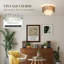 3 - Light Gold Tone Pendant