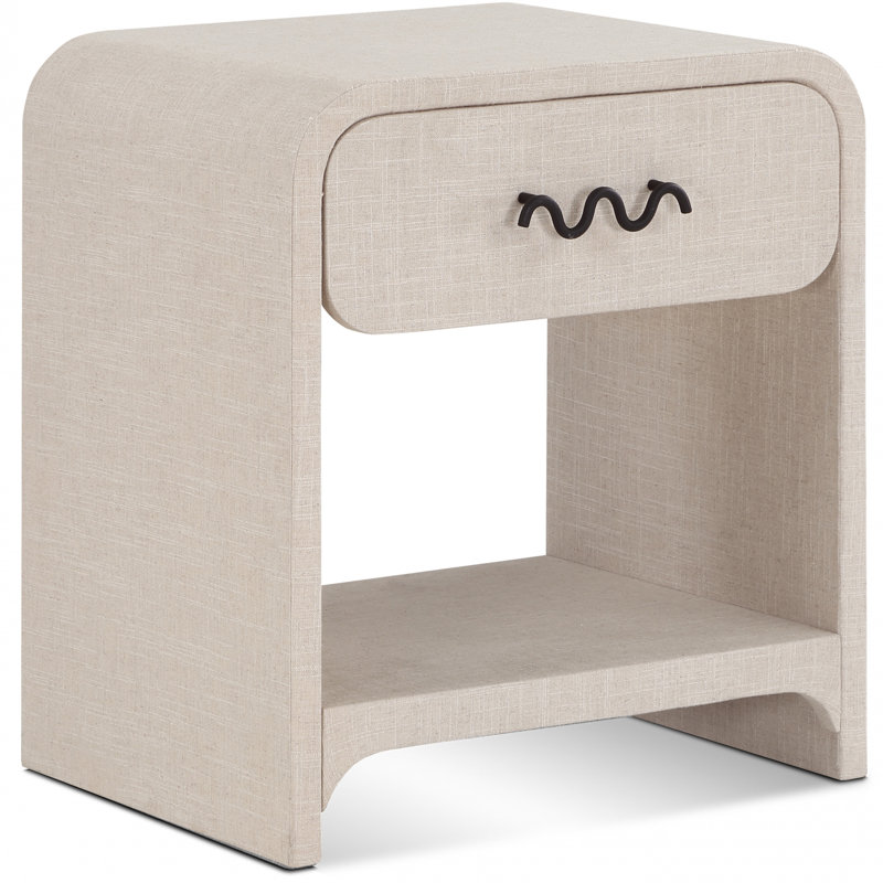 Niemah 22'' W Nightstand, Cream