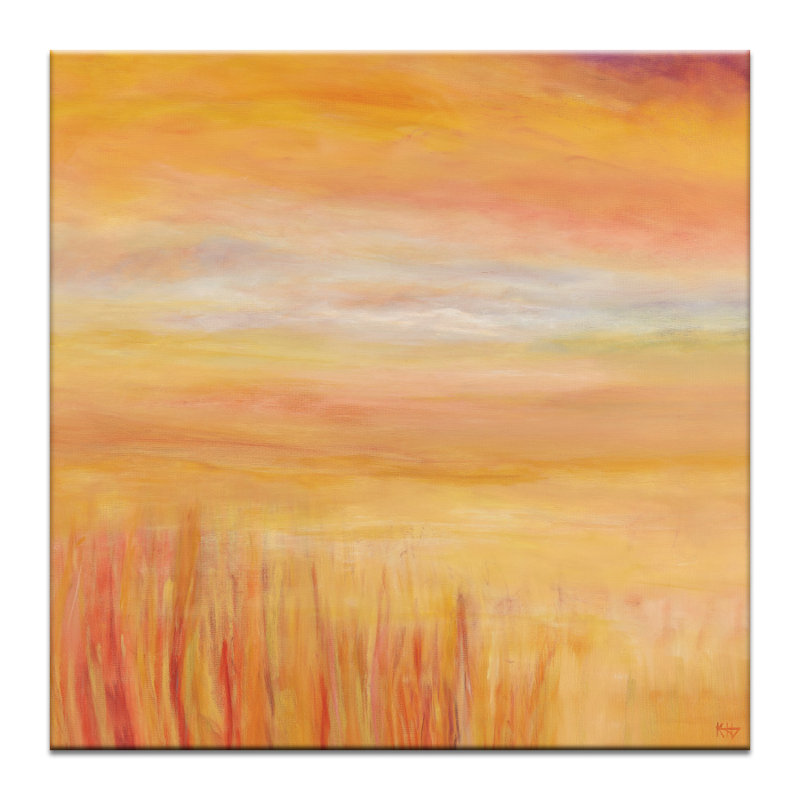 Karen Hopkins - Wrapped Canvas Print, 42.5cm H x 42.5cm W, Yes