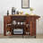 Mobile Kitchen Island Cart With Drawers-289832802