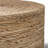 Evana Woven Drum Coffee Table
