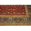 Tapis oriental rouge / bleu sarcelle en laine 9 pi 0 po x 12 pi Aaru