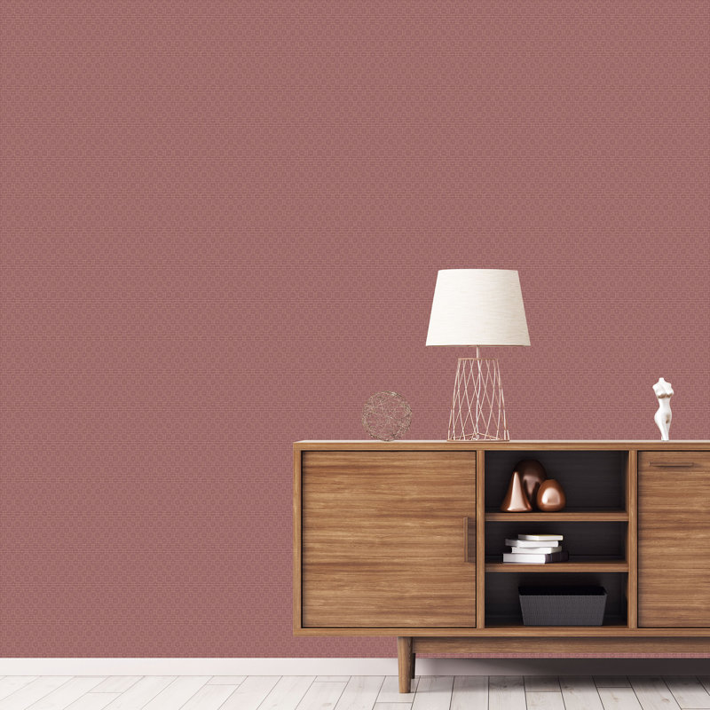 Forman 10m x 53cm Wallpaper Roll, Plum