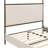 Canopy Bed Frame With Upholstered Headboard-2111379577-2111379579