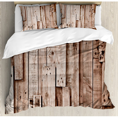 Wooden Rustic Duvet Cover