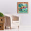  «Rainbow Trout» par Jim Baldwin, art mural sur toile, 26 po x 26 po-1553643399