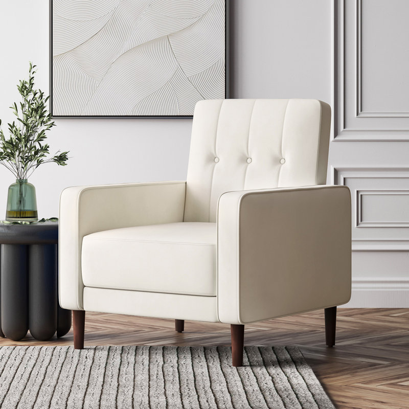 Fauteuil 28,74 po, Blanc