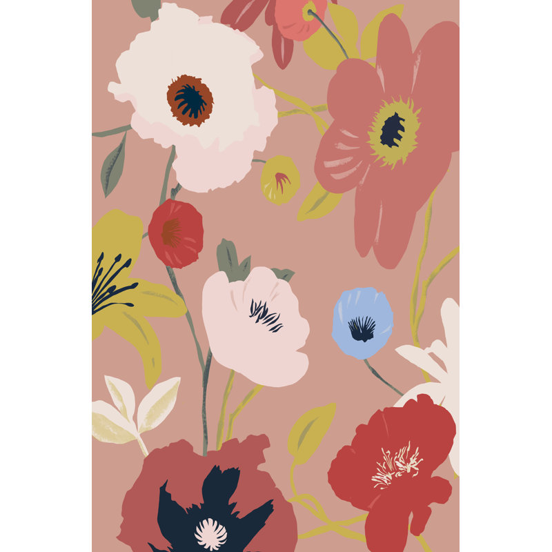 Merry Mallow I by Annie Warren - Painting Print, 46cm H x 30cm W, Wrapped Canvas