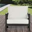 Chaises longues Comfort, ensemble moderne pour terrasse en bois d'acacia