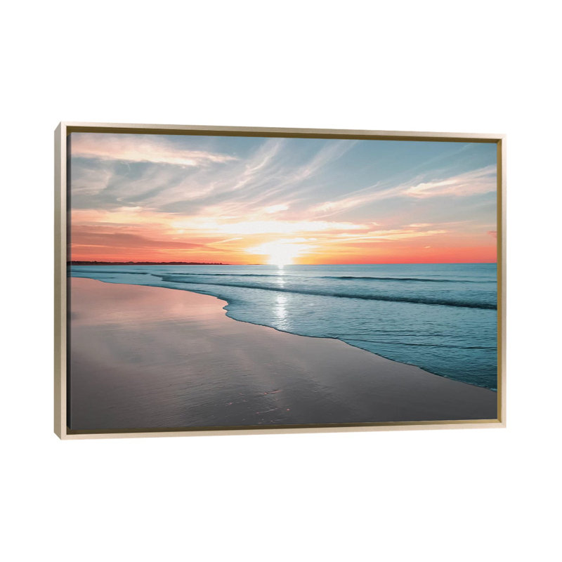 « relaxing matinée » par marcus prime-photographie, H 18 po x l 26 po x P 1,5 po, Toile encadrée champagne