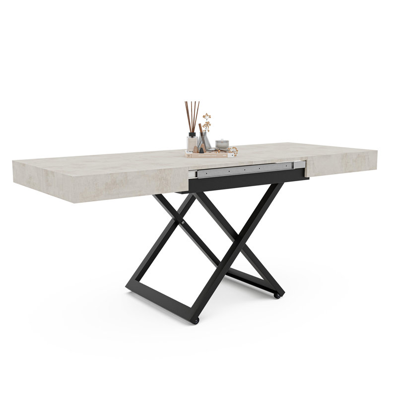 Extendable Dining Table, White