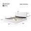 Lit plateforme tapissier Coriddi-124215913