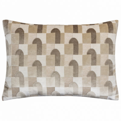 Pierrie Geometric Rectangular Lumbar Cushion