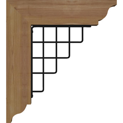 Diane 4" Single Brace Ironcrest Bracket