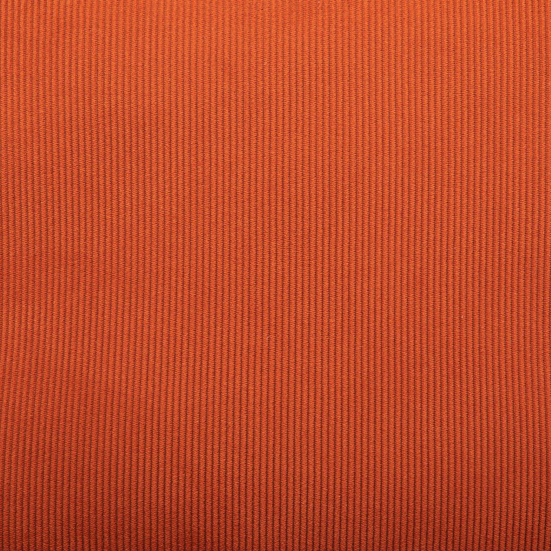 Fauteuil demi-tonneau pivotant l 32,48 po Willenzard, Velours orange 1