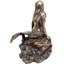 Figurine Deshay Ebros sirène sirène assise sur des coraux