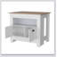 Îlot de cuisine sophistiqué à 2 portes avec rangement spacieux et design polyvalent pour les cuisines modernes et classiques-1438583388