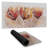 Four little flowers - 15.75"x31.50" Desk mat