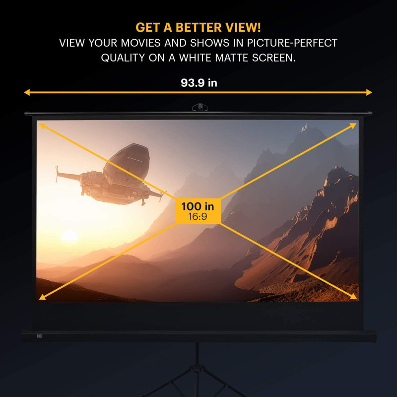 Kodak Outdoor Portable Projector Screen Projector Screen