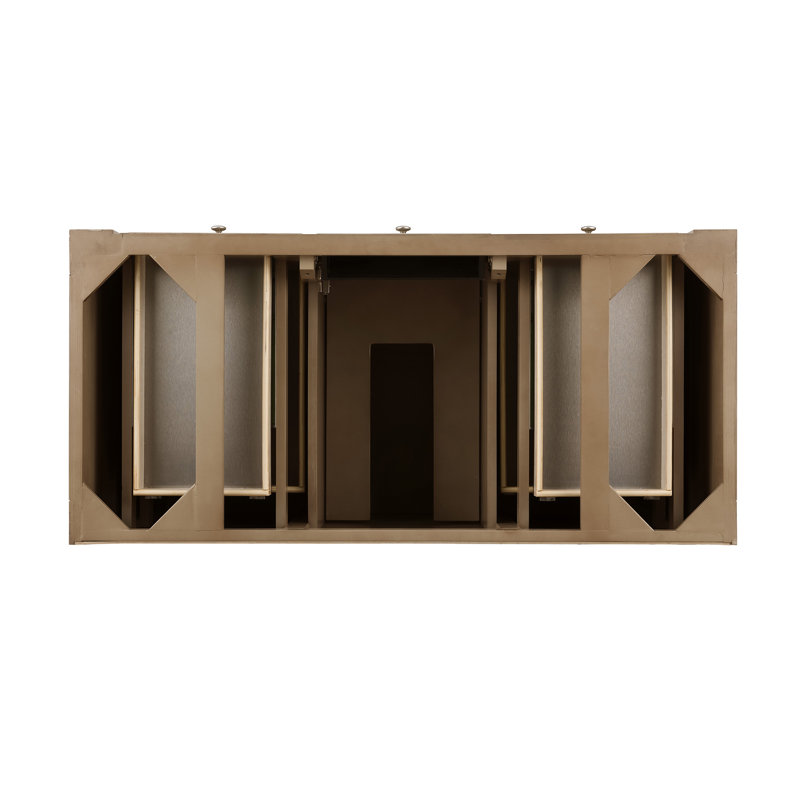 Bristol 48'' W Single Bathroom Vanity Base, Whitewashed Walnut