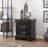 Black Finish Philippe III Nightstand-1516463337