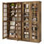 Armoire de rangement 71 "avec porte et tablettes réglables