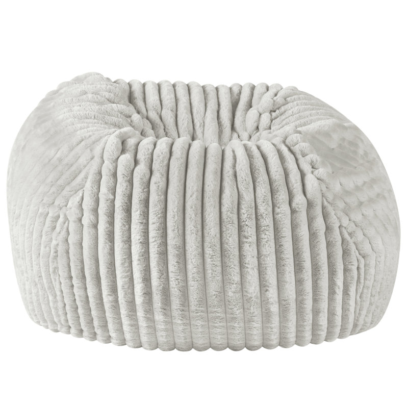 Fauteuil d'appoint 40 po en mousse viscoélastique gris 40 po