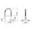 AWZTOO Pull Down Kitchen Faucet